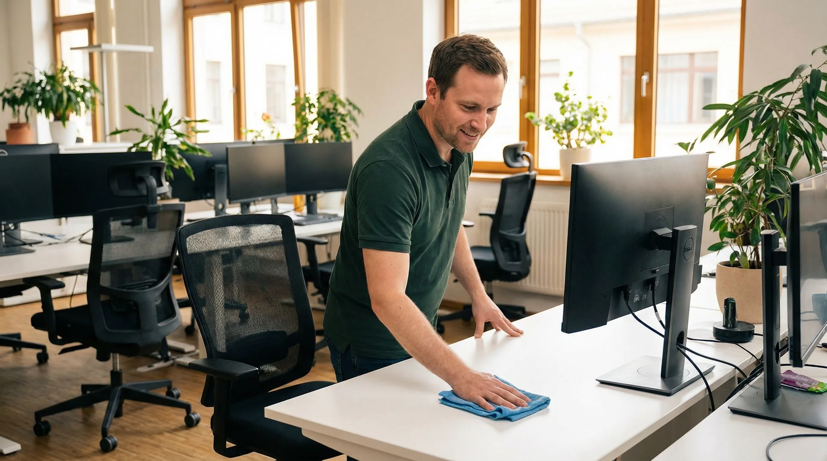 Nettoyage de bureaux professionnel