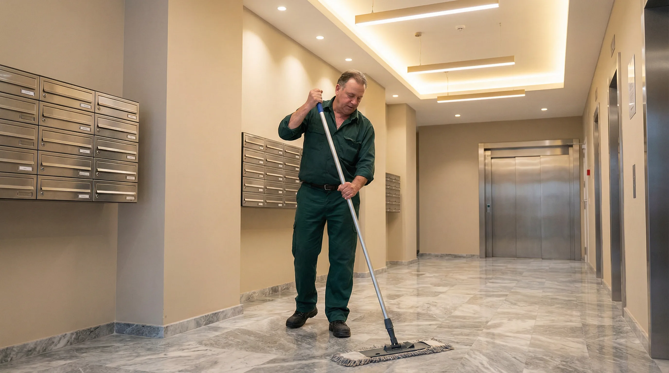 Nettoyage de copropriété