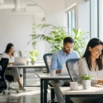 Environnement de travail propre et sain favorisant la productivité des collaborateurs