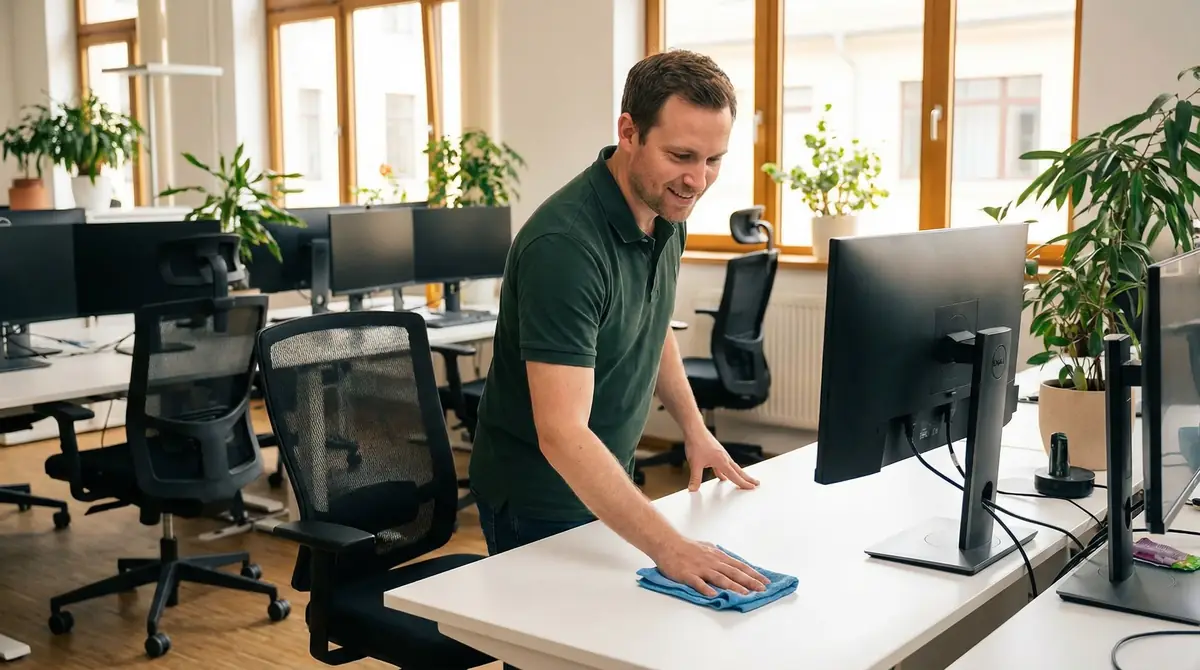 Nettoyage de bureaux professionnel